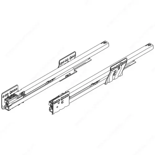 Nova Pro Full Extension Concealed Slide with Soft-Close