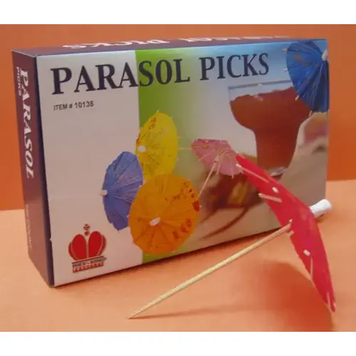Goldmax Parasol Pick, 144 Count