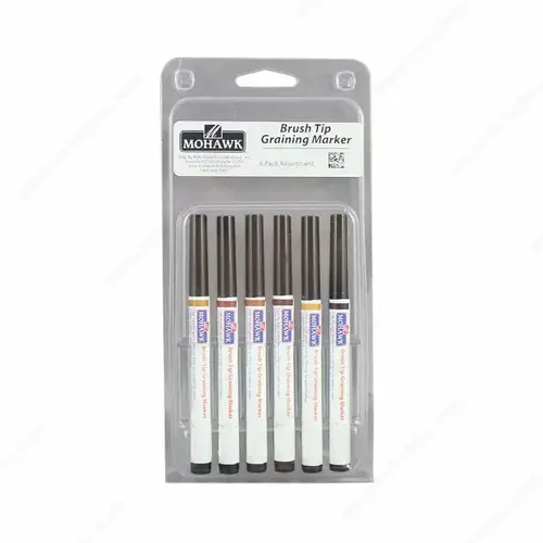 Brush Tip Graining Markers 6-Pack Assortment #2 - pack of 6 Brush Tip Graining Markers 6-Pack Assortment #2 - pack of 6