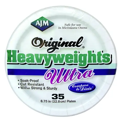 ORIGINAL HEAVY WEIGHT ULTRA PAPER PLATES 9 INCH ORIGINAL HEAVY WEIGHT ULTRA PAPER PLATES 9 INCH