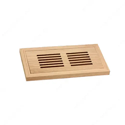 Flush-Mount Floor Register - Wood Flush-Mount Floor Register - Wood