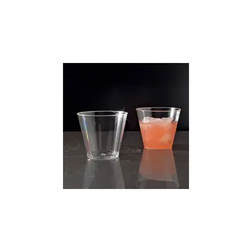 Clear Ware 5 Ounce Squat Tumbler Clear, 20 Each