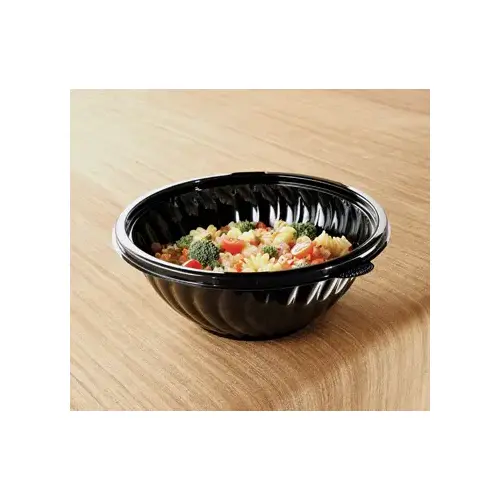 Prep & Serve Bowl PrepServe 80oz PET Bowl (5 lbs) Black Prep & Serve Bowl PrepServe 80oz PET Bowl (5 lbs) Black