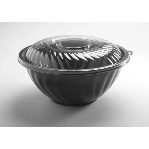 Prep & Serve Bowl PrepServe 160oz PET Bowl (10 lbs) Black Prep & Serve Bowl PrepServe 160oz PET Bowl (10 lbs) Black