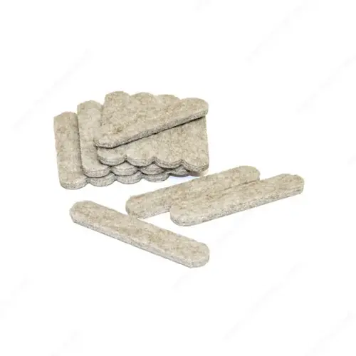 Strip Felt Pads Beige