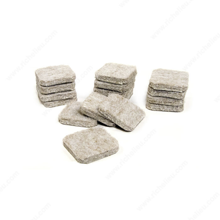 ECO FELTAC V93170 Square Felt Pads Beige