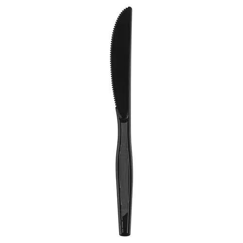 KNIFE POLYSTYRENE HEAVY WEIGHT BLACK KNIFE POLYSTYRENE HEAVY WEIGHT BLACK