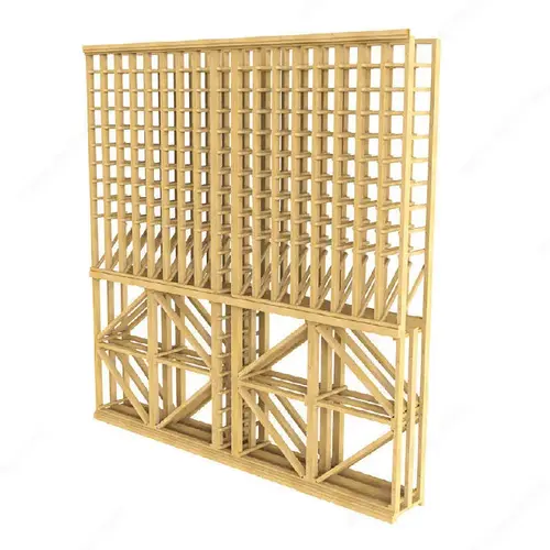 Wooden Wine Rack Set - 324 Bottles Wooden Wine Rack Set - 324 Bottles