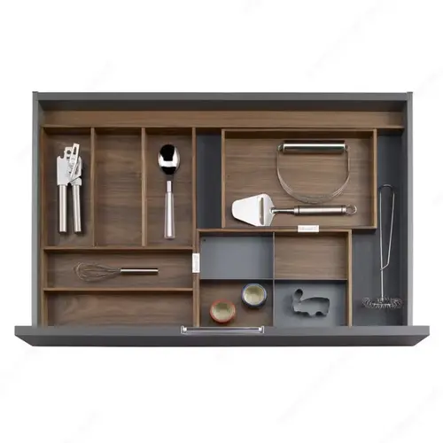 Dallas - Complete Set of Drawer Dividers Walnut Dallas - Complete Set of Drawer Dividers Walnut