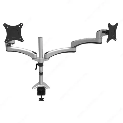 Flexa Build Fixed Monitor Arm Silver Flexa Build Fixed Monitor Arm Silver