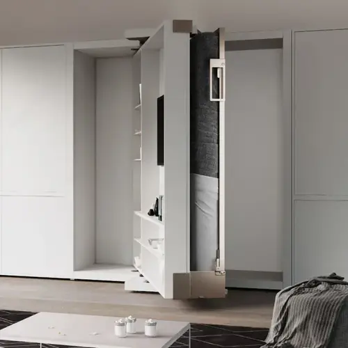 Vice Versa - Vertical opening bed mechanism with concealed legs