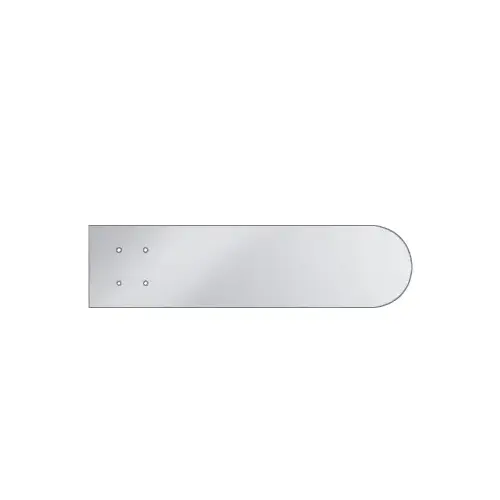 Silver Metallic 42" x 4" Bullnose Outrigger