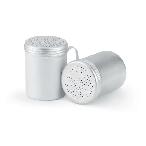 DREDGE WITH HANDLE SMALL HOLES ALUMINUM