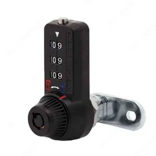 Combi-Cam Ultra 3-Dial Lock - 7440 Black Combi-Cam Ultra 3-Dial Lock - 7440 Black