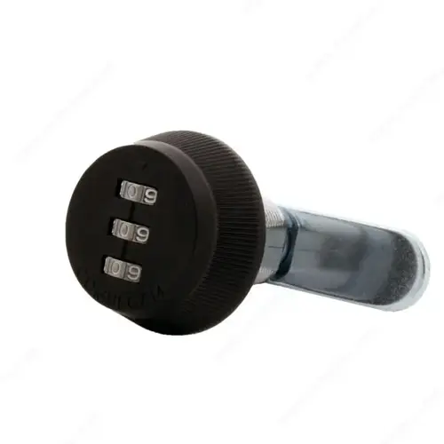 Combi-Cam Ultra 3-Dial Round Lock - 7850 Black Combi-Cam Ultra 3-Dial Round Lock - 7850 Black
