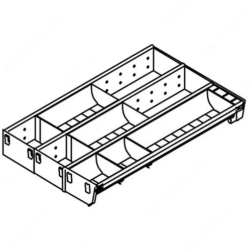 Cutlery Divider Gray / Stainless Steel Cutlery Divider Gray / Stainless Steel