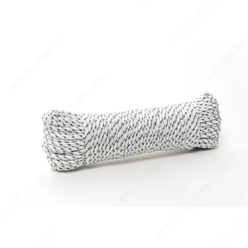Diamond Braid Polyester Gray / White Diamond Braid Polyester Gray / White
