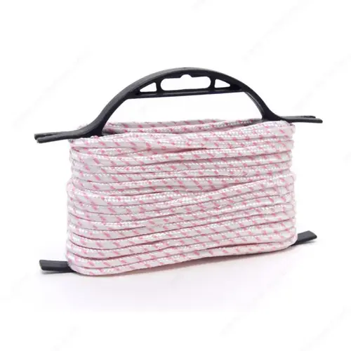 Diamond Braid Polyester Pink / White Diamond Braid Polyester Pink / White