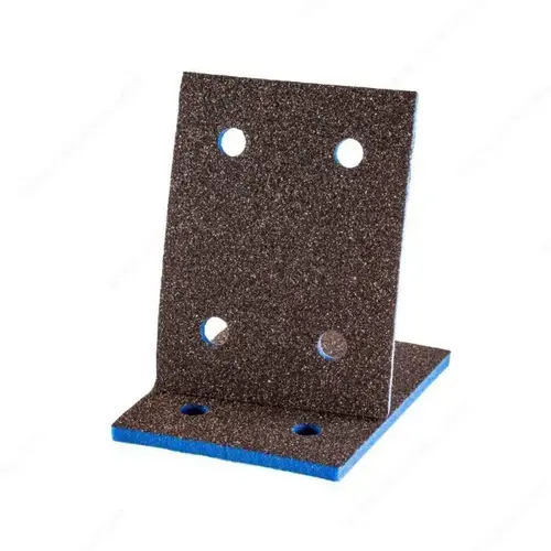EKASILK PLUS 5 mm (3/16") Sanding Sponge 3"x 4" (76.2 mm x 101.6 mm) - 4 Holes Hook & Loop - pack of 25 EKASILK PLUS 5 mm (3/16") Sanding Sponge 3"x 4" (76.2 mm x 101.6 mm) - 4 Holes Hook & Loop - pack of 25