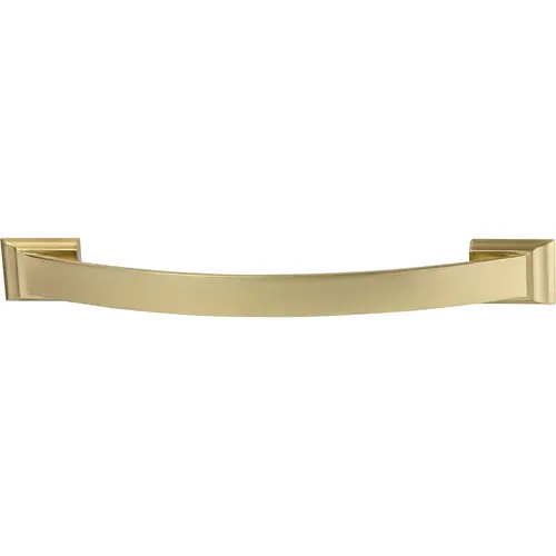 Amerock - Bow Pull, Candler Zinc, gold champagne, 128 mm (5 1/16") CTC Amerock - Bow Pull, Candler Zinc, gold champagne, 128 mm (5 1/16") CTC