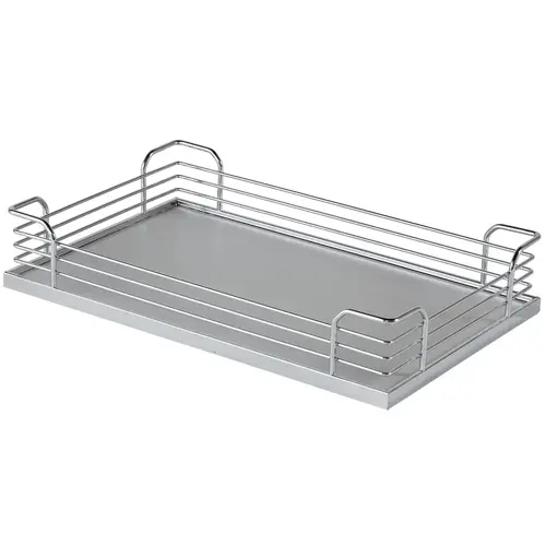 Storage Tray, Arena Plus, for 88 lbs. Weight Capacity Pantry Pull-Out and Base and Corner Units 11 5/8" 295 x 470 x 88 mm Empty Empty 18 1/2" With non-slip effect, Chrome/gray, depth: 295 mm (11 5/8") Tray: Gray, Railing: Chrome plated, Surround: ChromeShelf: Gray Storage Tray, Arena Plus, for 88 lbs. Weight Capacity Pantry Pull-Out and Base and Corner Units 11 5/8" 295 x 470 x 88 mm Empty Empty 18 1/2" With non-slip effect, Chrome/gray, depth: 295 mm (11 5/8") Tray: Gray, Railing: Chrome plated, Surround: ChromeShelf: Gray