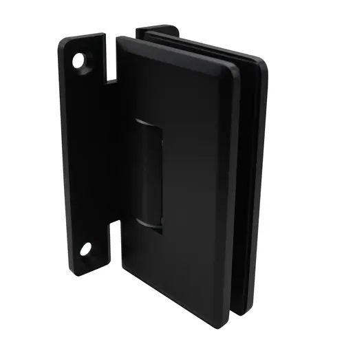 Heavy Duty Wall mount Verona Radius Corner Hinge Matte Black