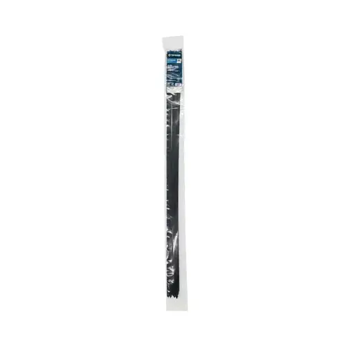 Heavy-Duty Cable Ties, Black, 36 In - pack of 10
