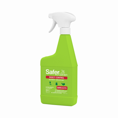 Safer Brand 5110-6 Insect Killing Soap with Seaweed Extract, Liquid, 24 oz Bottle Light Brown