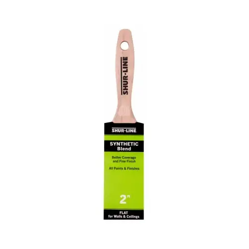 Better Flat Paint Brush, Synthetic Blend, 2 In. Better Flat Paint Brush, Synthetic Blend, 2 In.