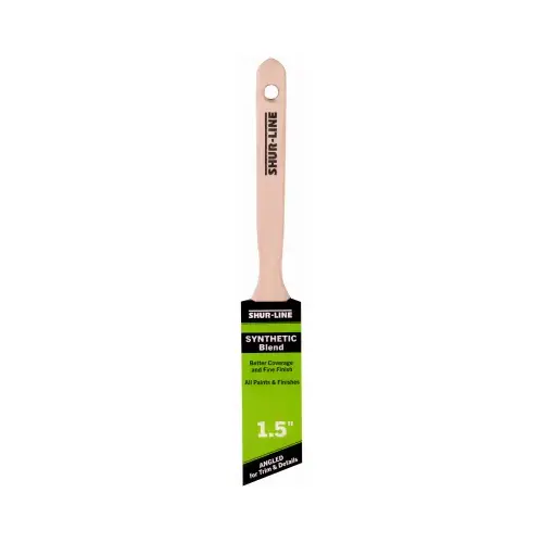 Better Angled Paint Brush, Synthetic Blend, 1.5 In. Better Angled Paint Brush, Synthetic Blend, 1.5 In.