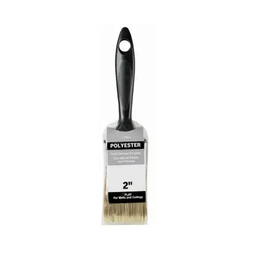 Flat Paint Brush, Polyester, 2 In. Flat Paint Brush, Polyester, 2 In.