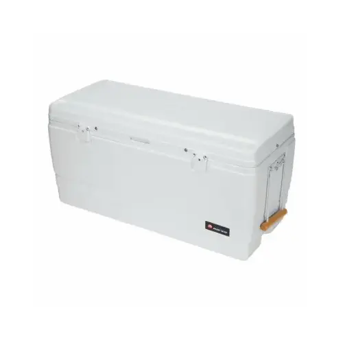 Marine 30 Qt. Square Soft-Side Cooler, White & Gray Marine 30 Qt. Square Soft-Side Cooler, White & Gray