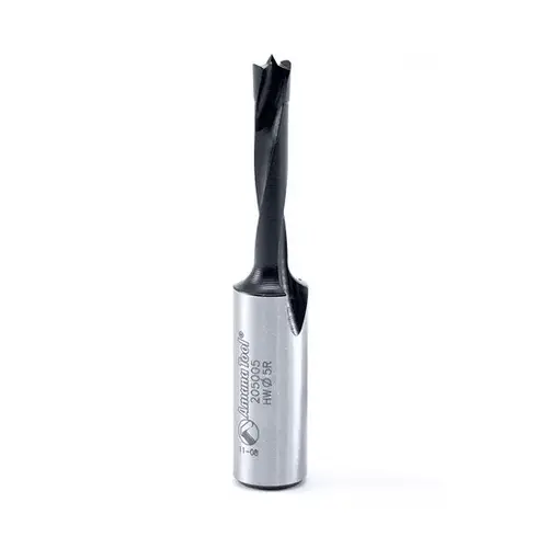5mm x 57mm Ditec High Performance Brad Point Boring Bit, Right Hand, 10mm Shank 5mm x 57mm Ditec High Performance Brad Point Boring Bit, Right Hand, 10mm Shank