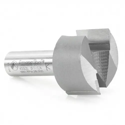 1-1/4" Diam, 3/4" LOC, 2 Flute Carbide-Tipped Edge Profile Mortising Router Bit 1-1/4" Diam, 3/4" LOC, 2 Flute Carbide-Tipped Edge Profile Mortising Router Bit