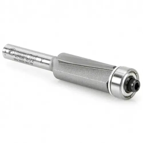 Dynabit 3/4" x 2-1/4" Flush Helix Trim Bit, 2-Flute, 1/4" Shank Dynabit 3/4" x 2-1/4" Flush Helix Trim Bit, 2-Flute, 1/4" Shank