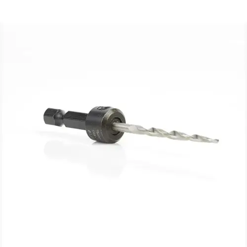 1/8" x 2-3/4" High-Speed Steel Taper Point Drill Bit 1/8" Shank 1/8" x 2-3/4" High-Speed Steel Taper Point Drill Bit 1/8" Shank
