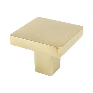Berenson Corporation 0952-10CZ-P Berenson Transitions II Series Satin Champagne 1-1/8" (29 mm) L x 1-1/8" (29 mm) W Knob