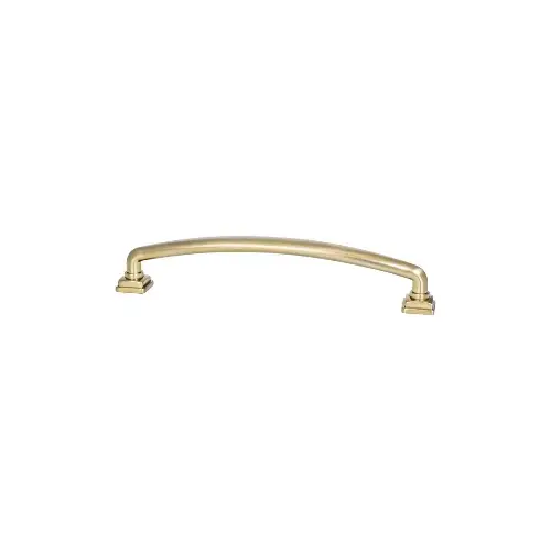 Berenson Tailored Traditional Series 6-5/16" (160 mm) Center to Center Modern Brushed Gold Pull Berenson Tailored Traditional Series 6-5/16" (160 mm) Center to Center Modern Brushed Gold Pull