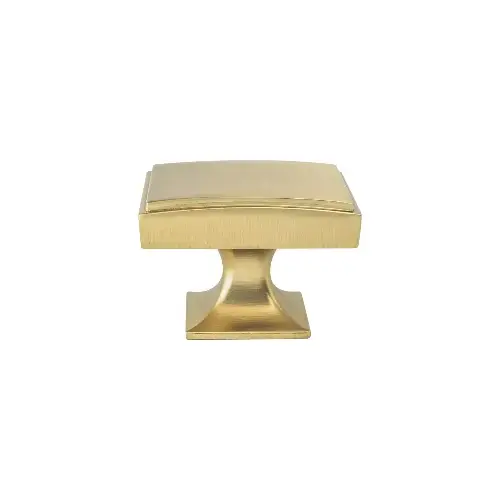 Berenson Hearthstone Series Modern Brushed Gold 1-9/16" (40 mm) L x 1/2" (13 mm) W Knob Berenson Hearthstone Series Modern Brushed Gold 1-9/16" (40 mm) L x 1/2" (13 mm) W Knob