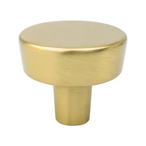 Berenson Brookridge Series Modern Brushed Gold 1-9/32" (32.5 mm) Diameter Knob Berenson Brookridge Series Modern Brushed Gold 1-9/32" (32.5 mm) Diameter Knob