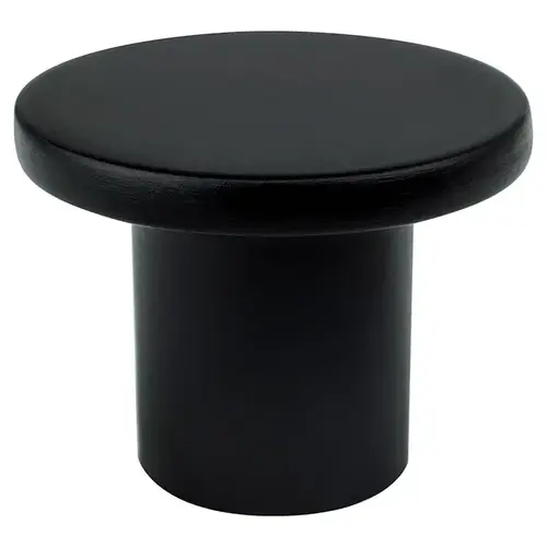 Disc Series Black 1-9/32" (32.5 mm) Diameter Knob Disc Series Black 1-9/32" (32.5 mm) Diameter Knob