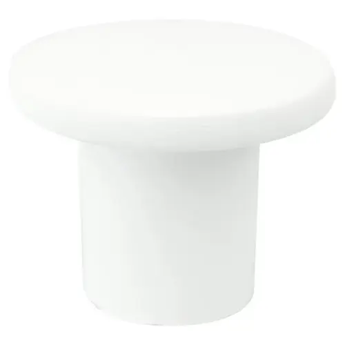 Disc Series White 1-9/32" (32.5 mm) Diameter Knob Disc Series White 1-9/32" (32.5 mm) Diameter Knob