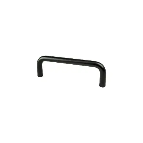 Berenson Advantage Series 3-1/2" (89 mm) Center to Center Matte Black Pull Berenson Advantage Series 3-1/2" (89 mm) Center to Center Matte Black Pull