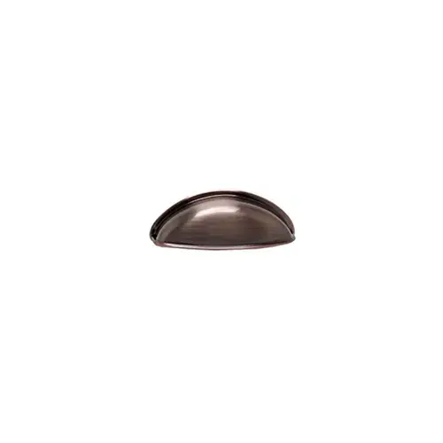 Berenson Euro Moderno Series 2-1/2" (64 mm) Center to Center Brushed Antique Copper Cup Pull Berenson Euro Moderno Series 2-1/2" (64 mm) Center to Center Brushed Antique Copper Cup Pull