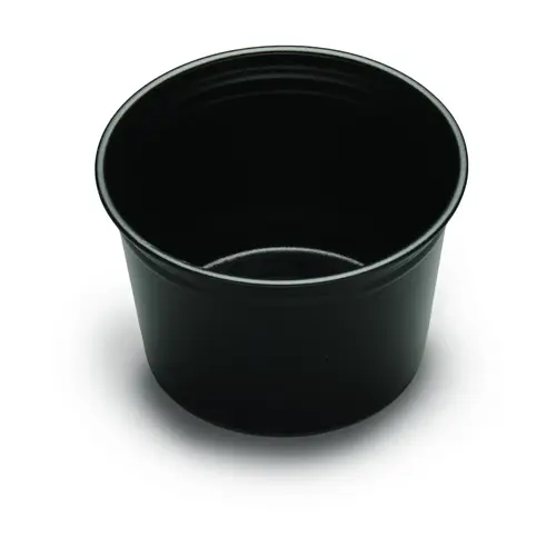 16 OUNCE CONTAINER BLACK PLASTIC