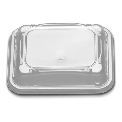 Oval Dome Lid, 16 oz, Clear Polystyrene, Case of 500 Oval Dome Lid, 16 oz, Clear Polystyrene, Case of 500
