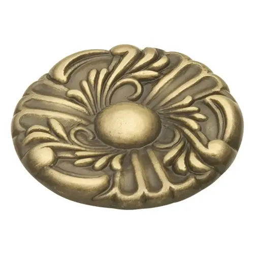 Cavalier Series Antique Brass 1-1/2" (38 mm) Diameter Knob Cavalier Series Antique Brass 1-1/2" (38 mm) Diameter Knob