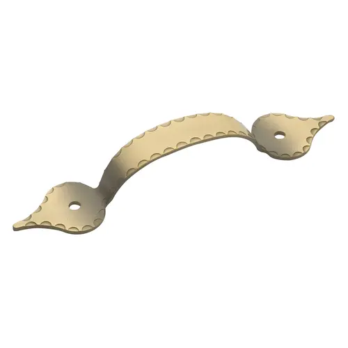 Conquest Series 3-1/4" (83 mm) Center to Center Antique Brass Pull