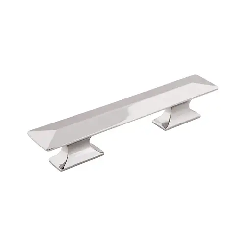 PRO LUXE Series, Pull 3" (76 mm) & 3-3/4" (96 mm) Center-to-Center, Polished Nickel Finish PRO LUXE Series, Pull 3" (76 mm) & 3-3/4" (96 mm) Center-to-Center, Polished Nickel Finish