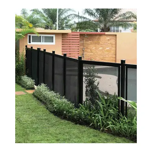 Security Screen Black Finish Custom Size Fence System Security Screen Black Finish Custom Size Fence System